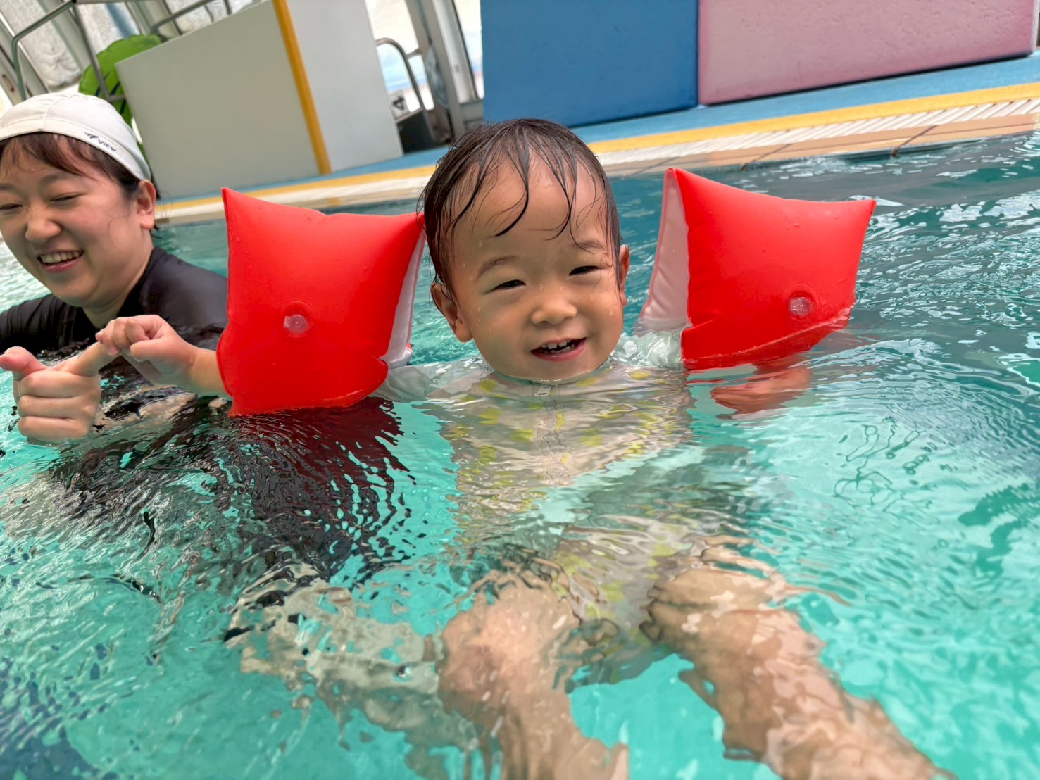 肌で触れ合う親子のコミュニケーション！
